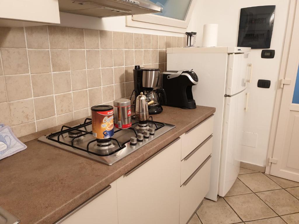 Kuchyňa alebo kuchynka v ubytovaní B&B ALDA