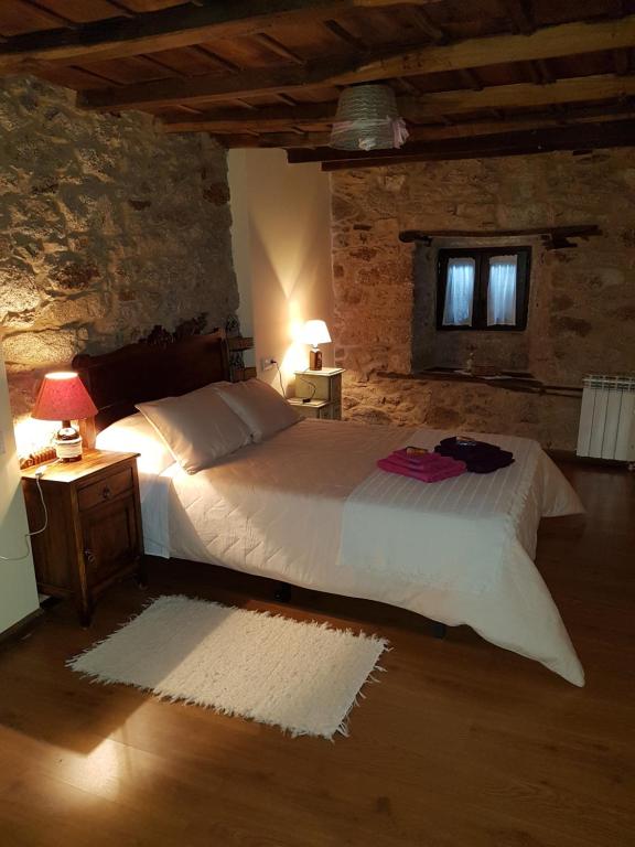 Cama o camas de una habitación en A Brava
