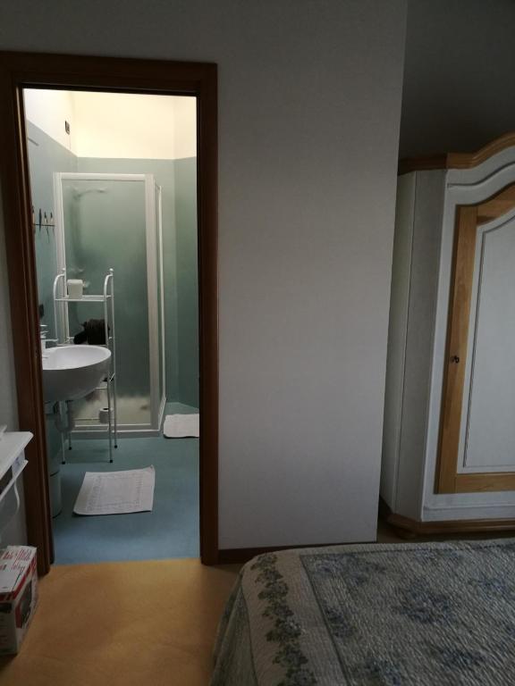 Koupelna v ubytování B&B L'Upupa
