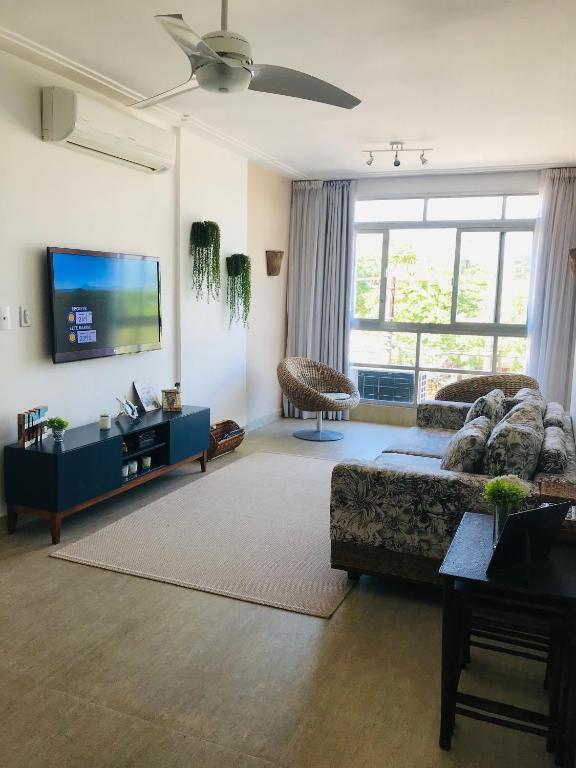  Apartamento frente Mar Santos