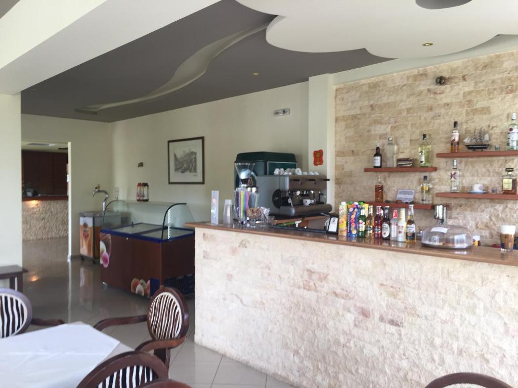 Lounge nebo bar v ubytování Galini
