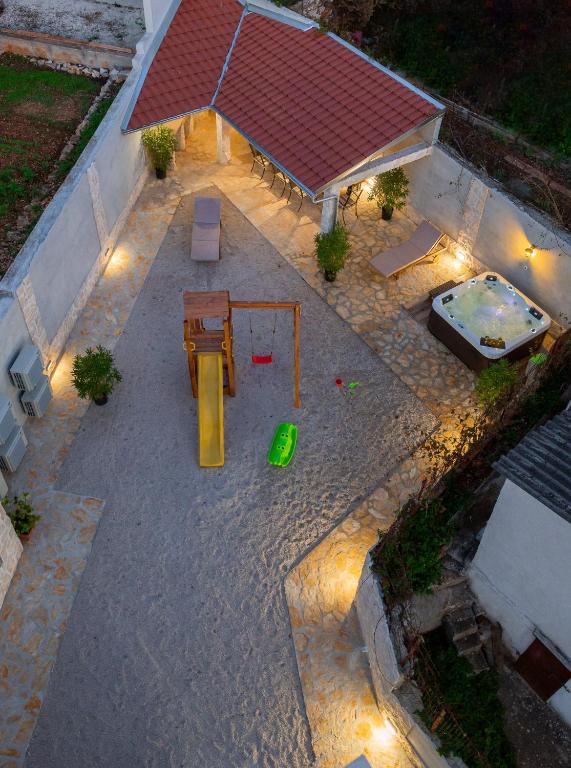 Detský kútik v ubytovaní Beachfront Luxury Villa