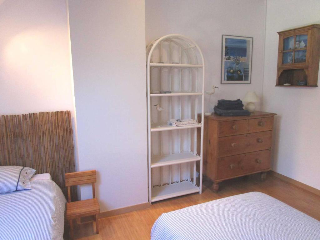 Postel nebo postele na pokoji v ubytování Gîte de vacances La Melve