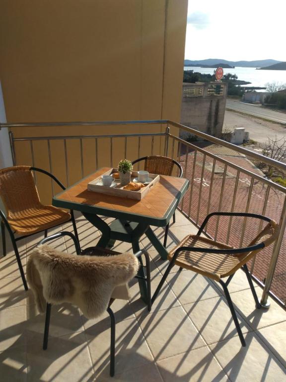 Balkón alebo terasa v ubytovaní Apartman eva