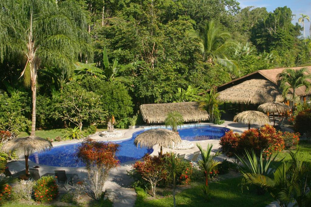 Bazén v ubytování Hotel Suizo Loco Lodge & Resort nebo v jeho okolí