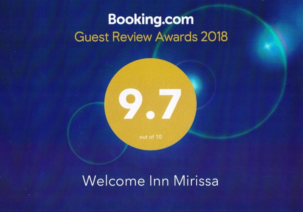 Certifikát, hodnocení, plakát nebo jiný dokument vystavený v ubytování Welcome Inn Mirissa