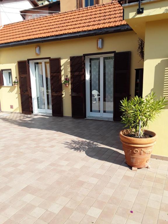 Budova, kde se bed and breakfast nachází