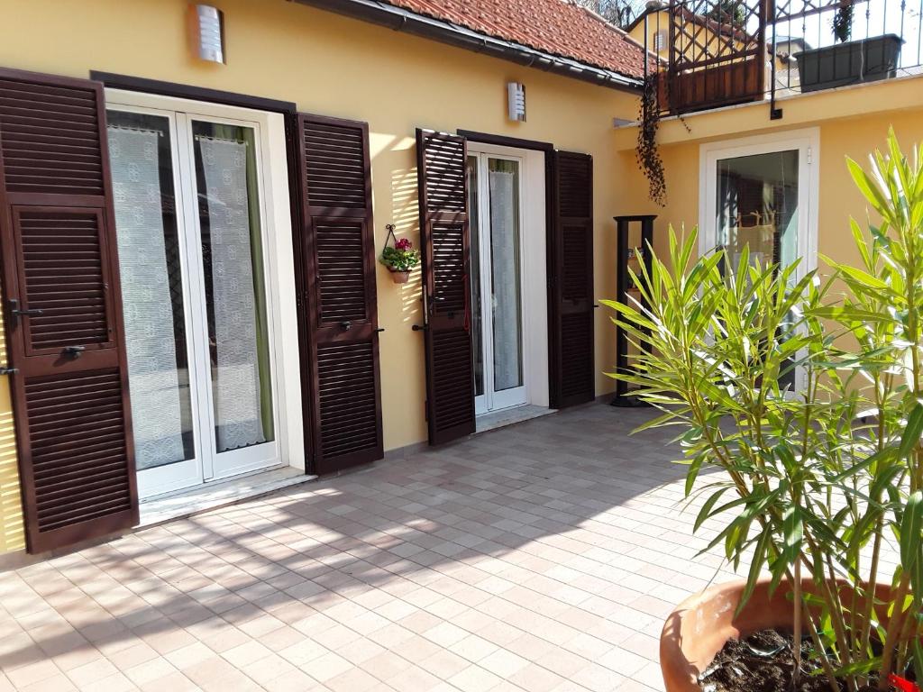 Budova, kde se bed and breakfast nachází