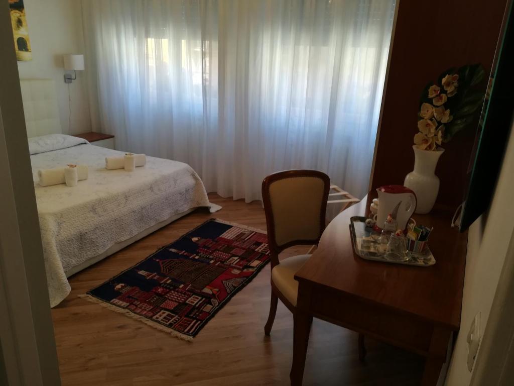 Postel nebo postele na pokoji v ubytování A casa di Luca