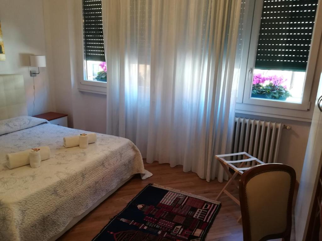 Postel nebo postele na pokoji v ubytování A casa di Luca