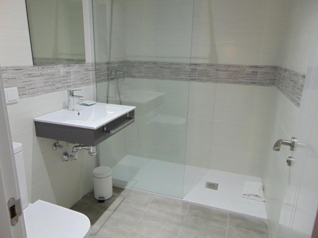 Koupelna v ubytování Hostal I Dream Salamanca