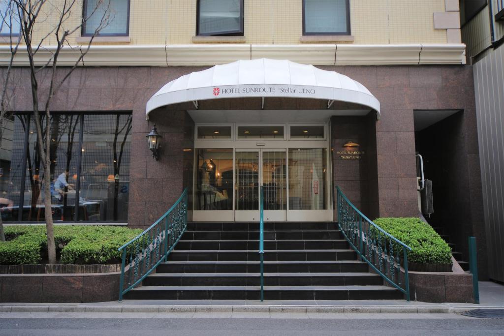 Exteriér nebo vchod ubytování Hotel Sunroute Stellar Ueno