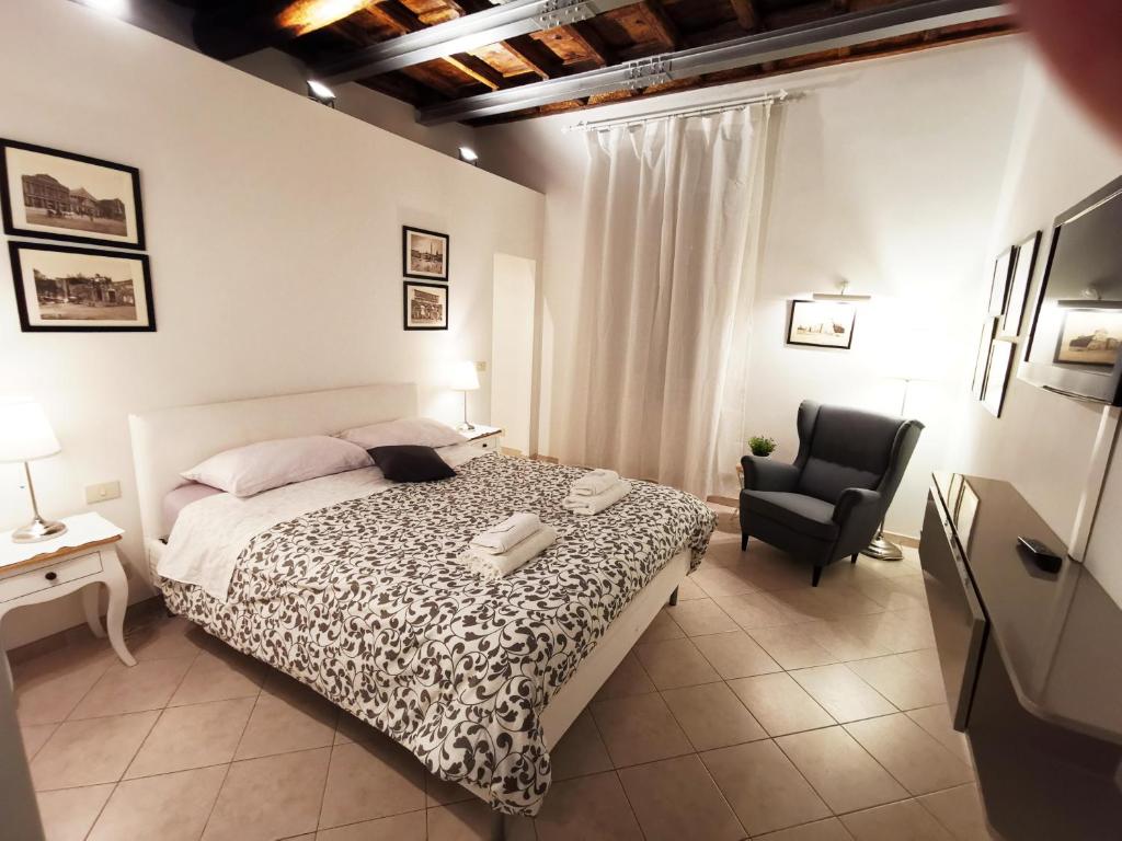 Gulta vai gultas numurā naktsmītnē Fontana Di Trevi - Rome City Center Apartment