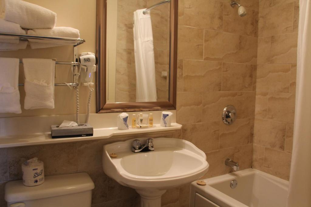 Un baño de Willow Bend Motel