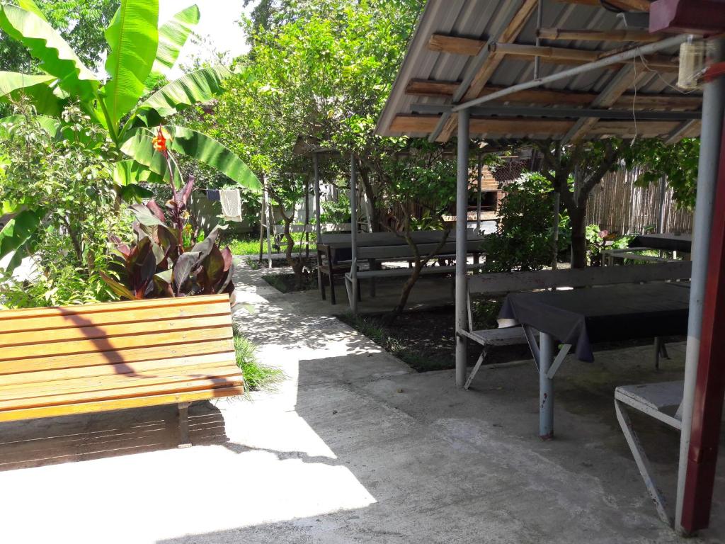 Zahrada ubytování Guest House KOBULETI #788