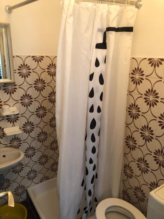 Koupelna v ubytování Guesthouse Vila Ruzmarin