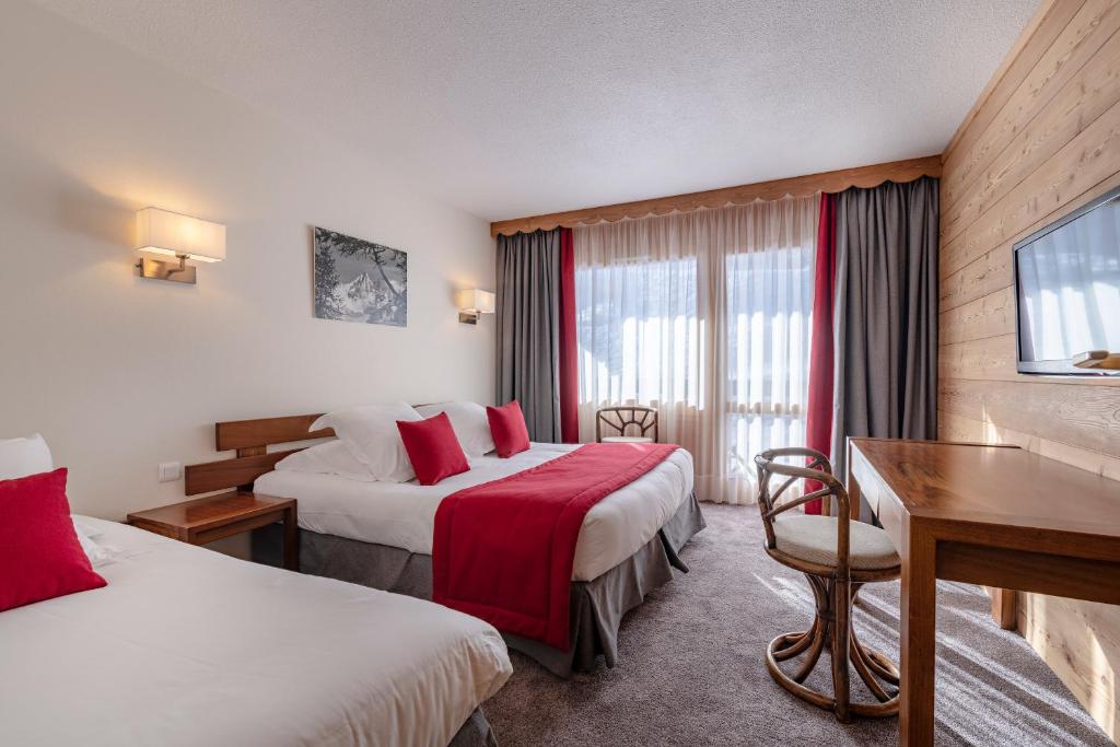 Фотография из галереи Hotel Les Arolles в Мерибеле