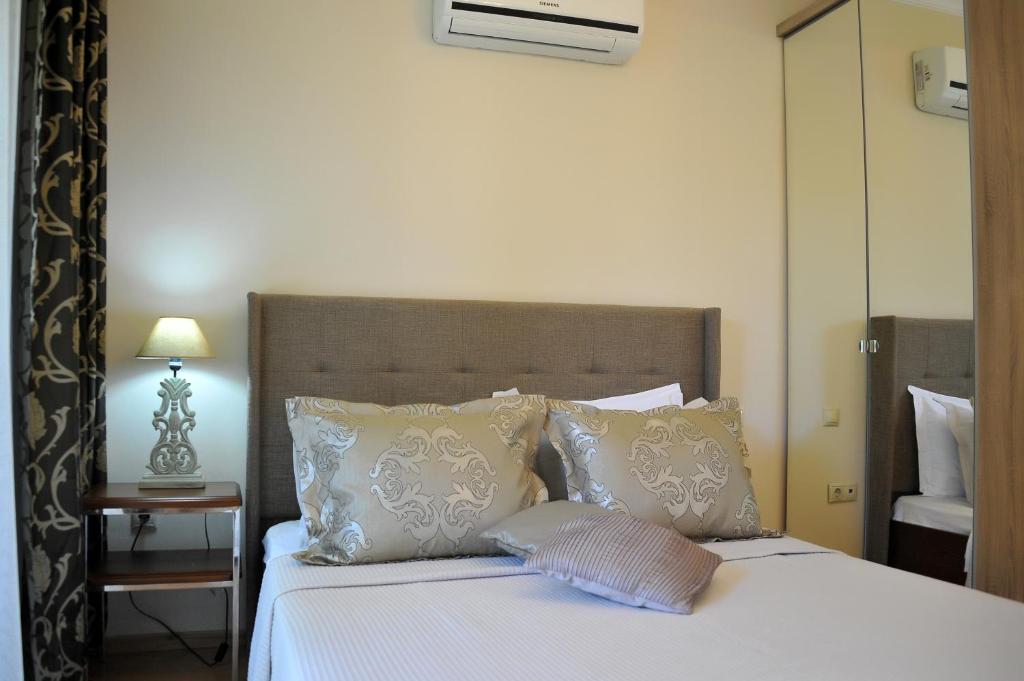 Postel nebo postele na pokoji v ubytování Kemer Residence