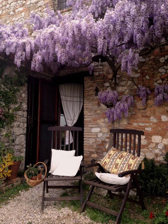 Zahrada ubytování Podere Costa Romana