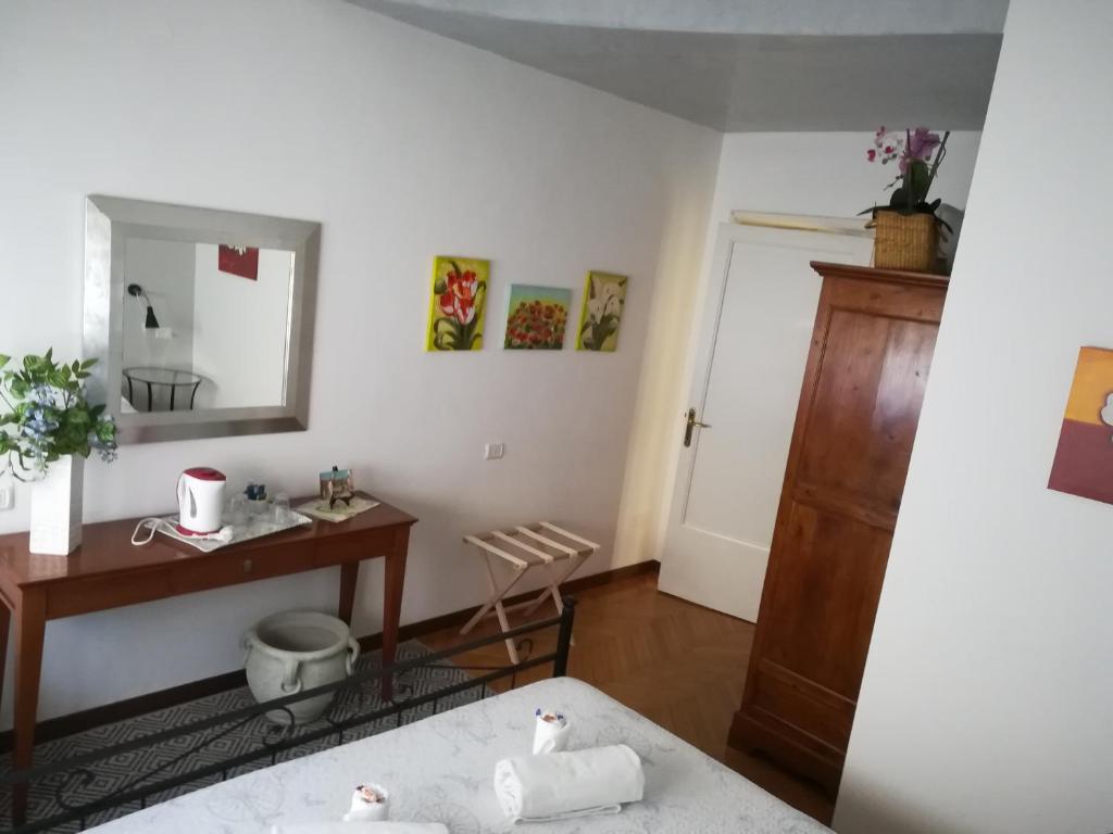 Postel nebo postele na pokoji v ubytování A casa di Luca