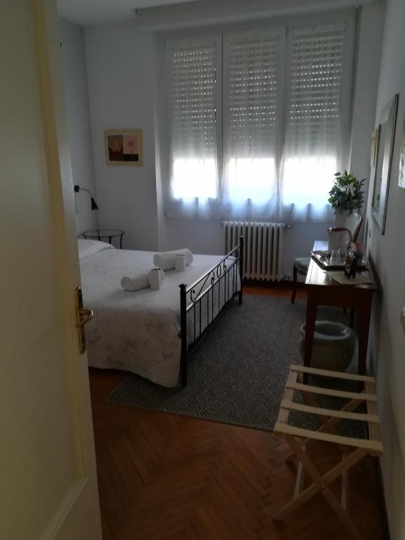 Postel nebo postele na pokoji v ubytování A casa di Luca