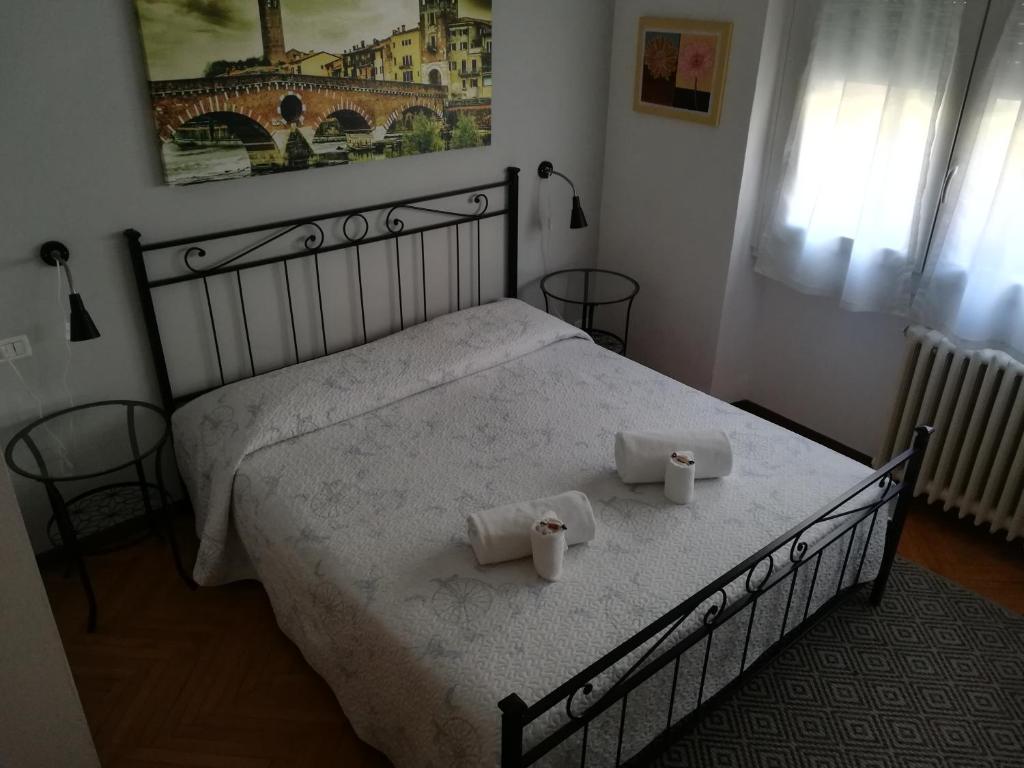 Postel nebo postele na pokoji v ubytování A casa di Luca