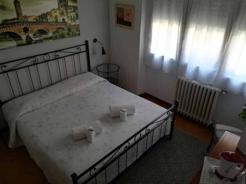 Postel nebo postele na pokoji v ubytování A casa di Luca