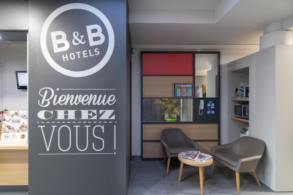 Certifikát, hodnocení, plakát nebo jiný dokument vystavený v ubytování B&B HOTEL Avignon 2