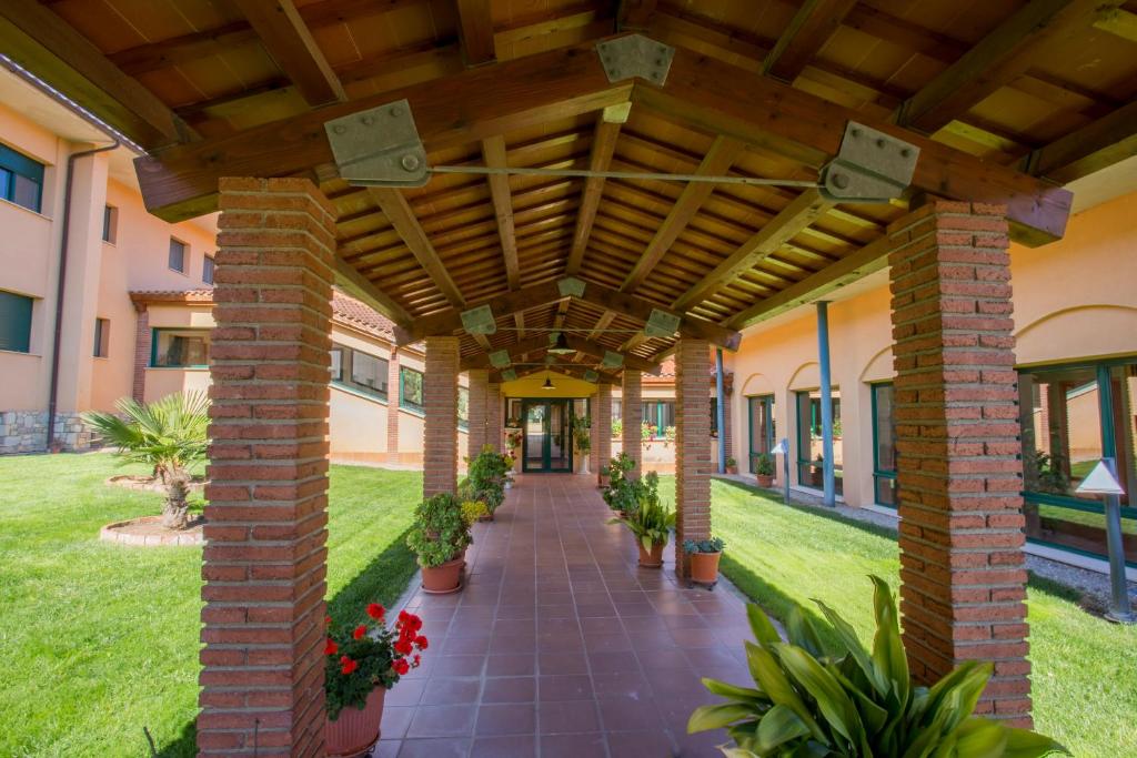 Zahrada ubytování Casa Santa Elena