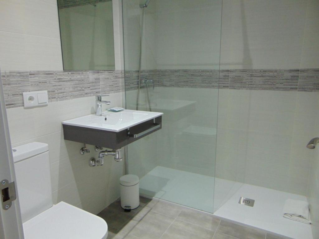 Koupelna v ubytování Hostal I Dream Salamanca