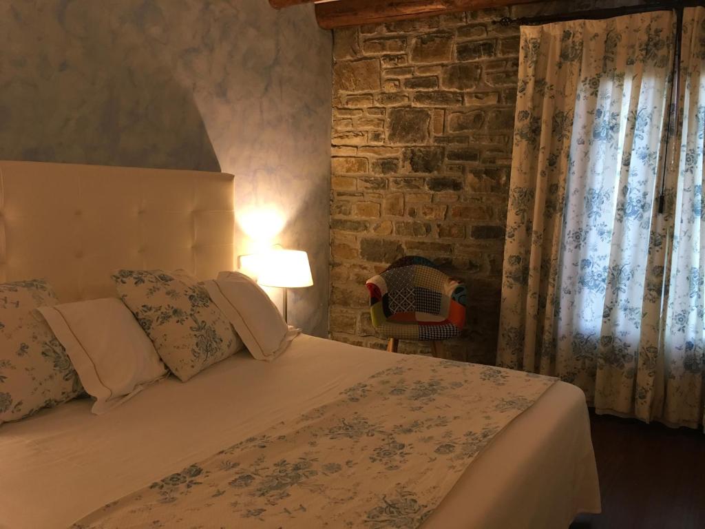 Cama o camas de una habitación en Los Arcos
