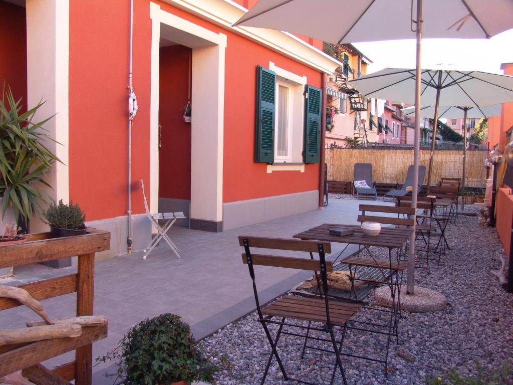 Patio nebo venkovní prostory v ubytování Le Onde