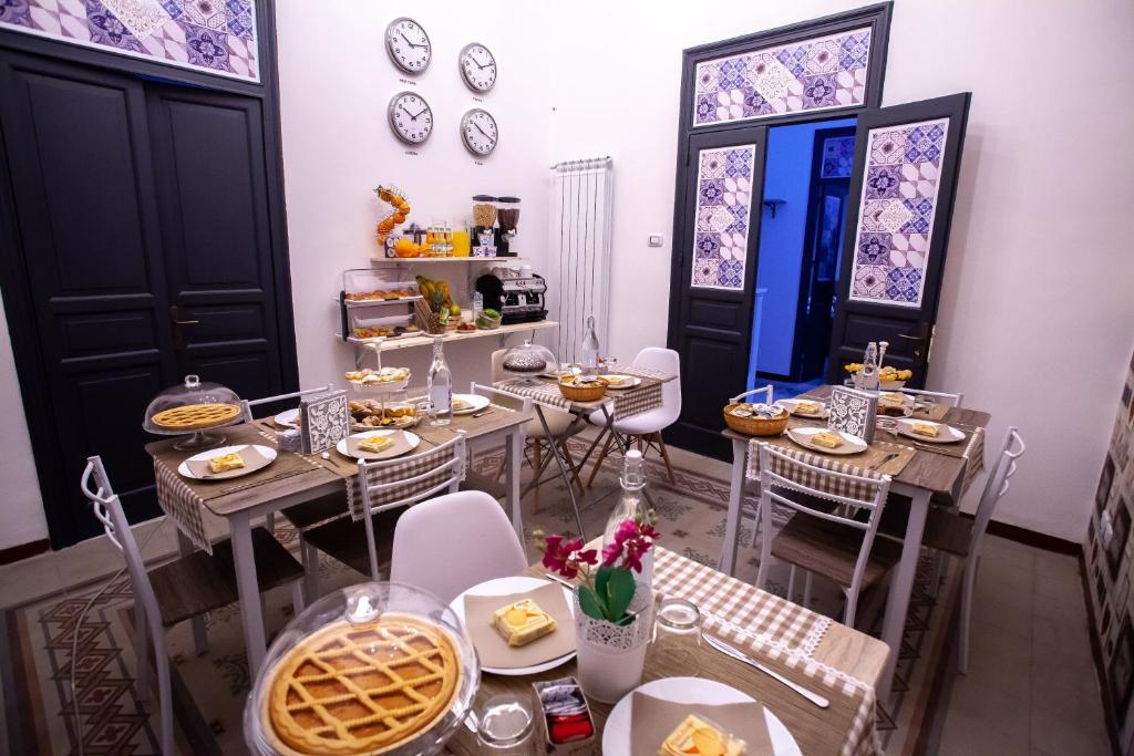 Comida en el bed and breakfast o alrededores
