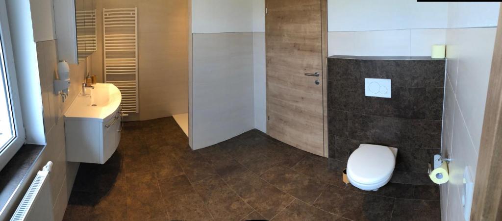 Kúpeľňa v ubytovaní Appartementhaus Schütter