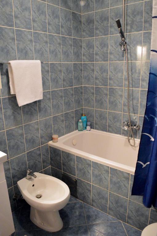 Koupelna v ubytování Apartment Marlena