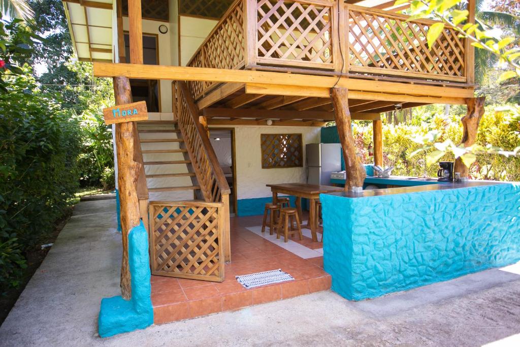 Balkón nebo terasa v ubytování Passion Fruit Lodge