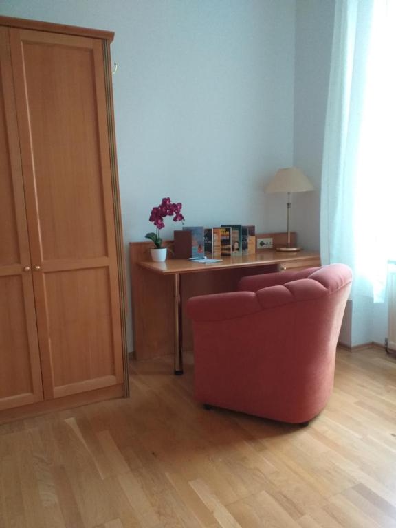 Posedenie v ubytovaní Ferienwohnung Schloessel 26/18