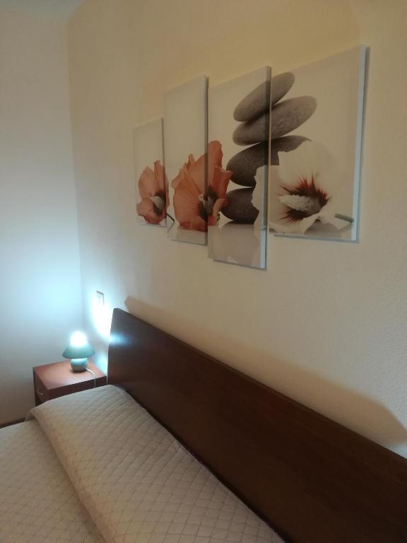 Łóżko lub łóżka w pokoju w obiekcie B&B Traghetto