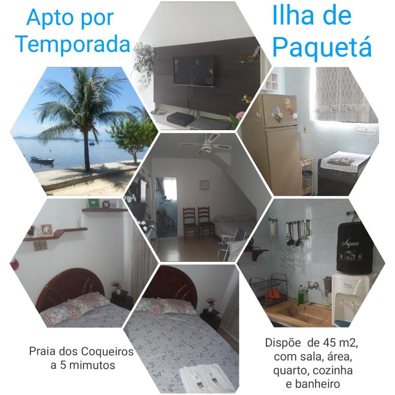  Apto Temporada em Ilha de Paqueta