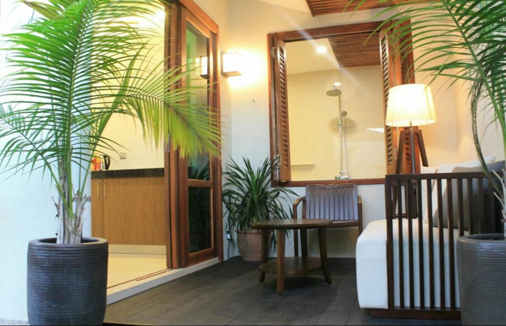 Posezení v ubytování SANDY GARDEN RESORT LANGKAWI