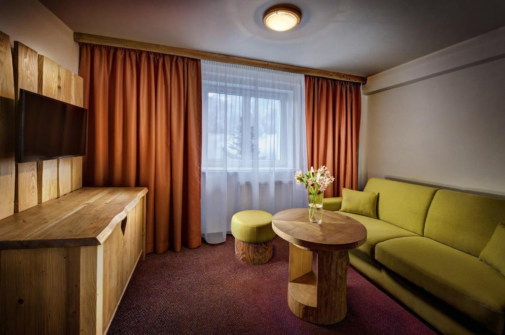 Posezení v ubytování Hotel Srdiečko