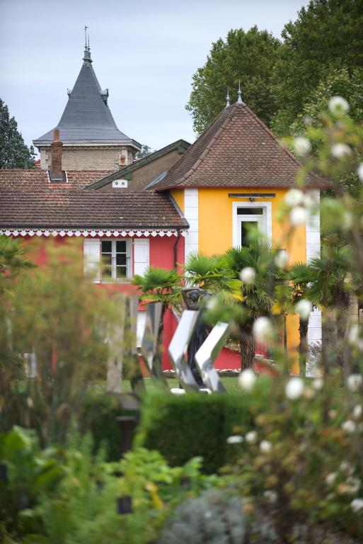 Zahrada ubytování Georges Blanc Parc & Spa