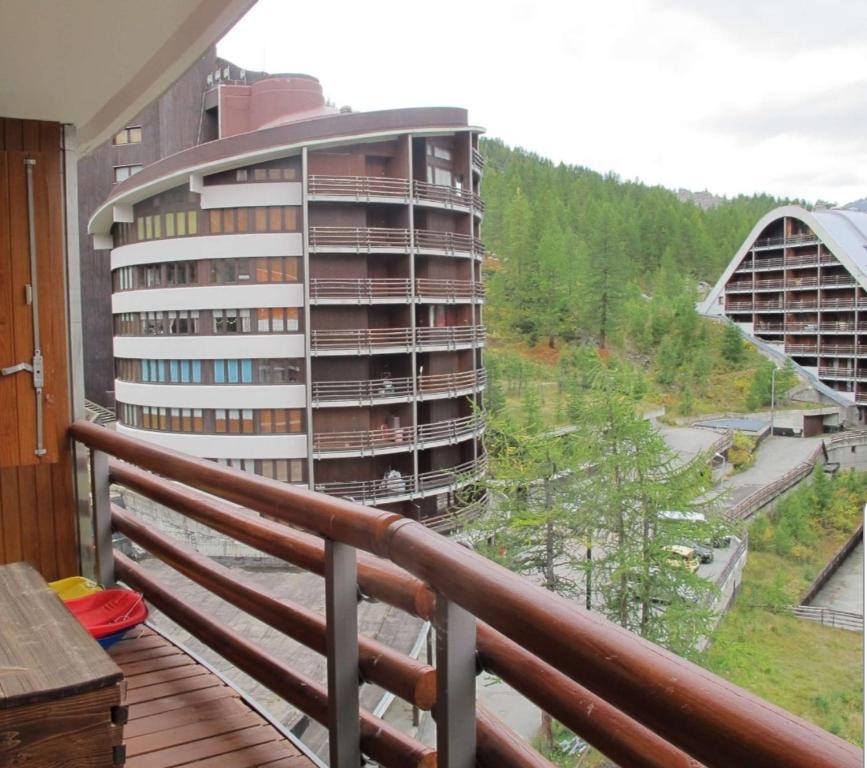 Balkon lub taras w obiekcie Profumo di Legno a Cielo Alto La Coquille