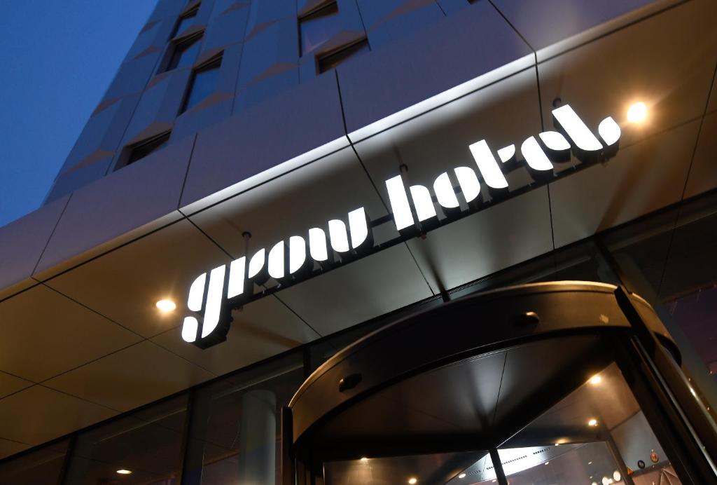 Certifikát, hodnocení, plakát nebo jiný dokument vystavený v ubytování Best Western Plus Grow Hotel