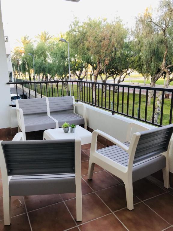 Balkón nebo terasa v ubytování El Toyo - Cabo de Gata