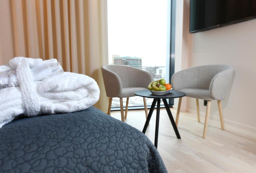 Posezení v ubytování Best Western Plus Grow Hotel
