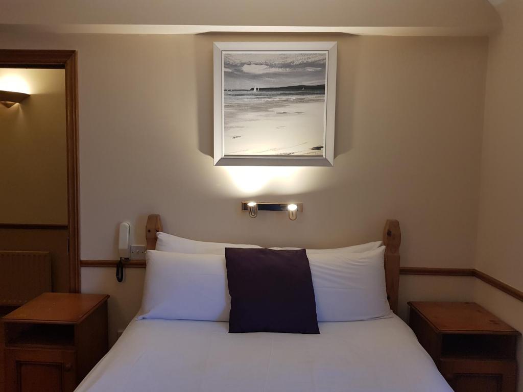 Postel nebo postele na pokoji v ubytování Padraicins B&B