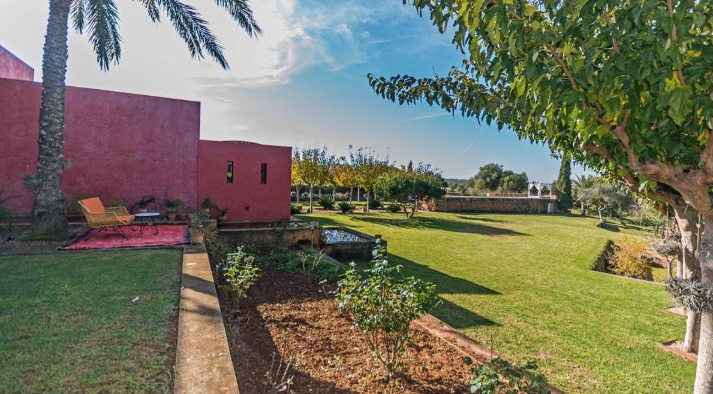 A garden outside Finca Son Cifre Manacor