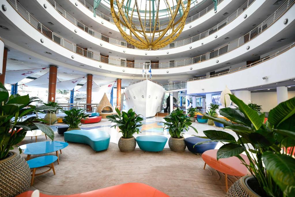 Posezení v ubytování Club Hotel Eilat - All Suites Hotel
