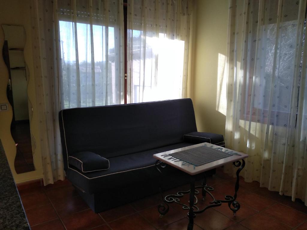 Posezení v ubytování Apartamentos Trébede